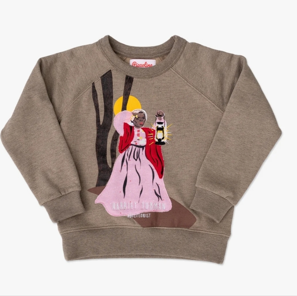 Harriet Tubman Embroidered Trailblazer Sweatshirt